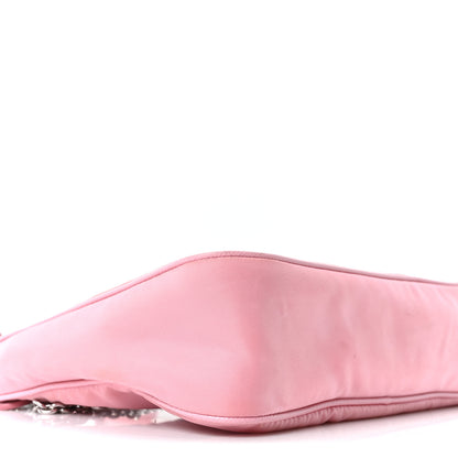Prada Nylon Re-Edition 2005 Shoulder Bag Rosa 10 of 11
