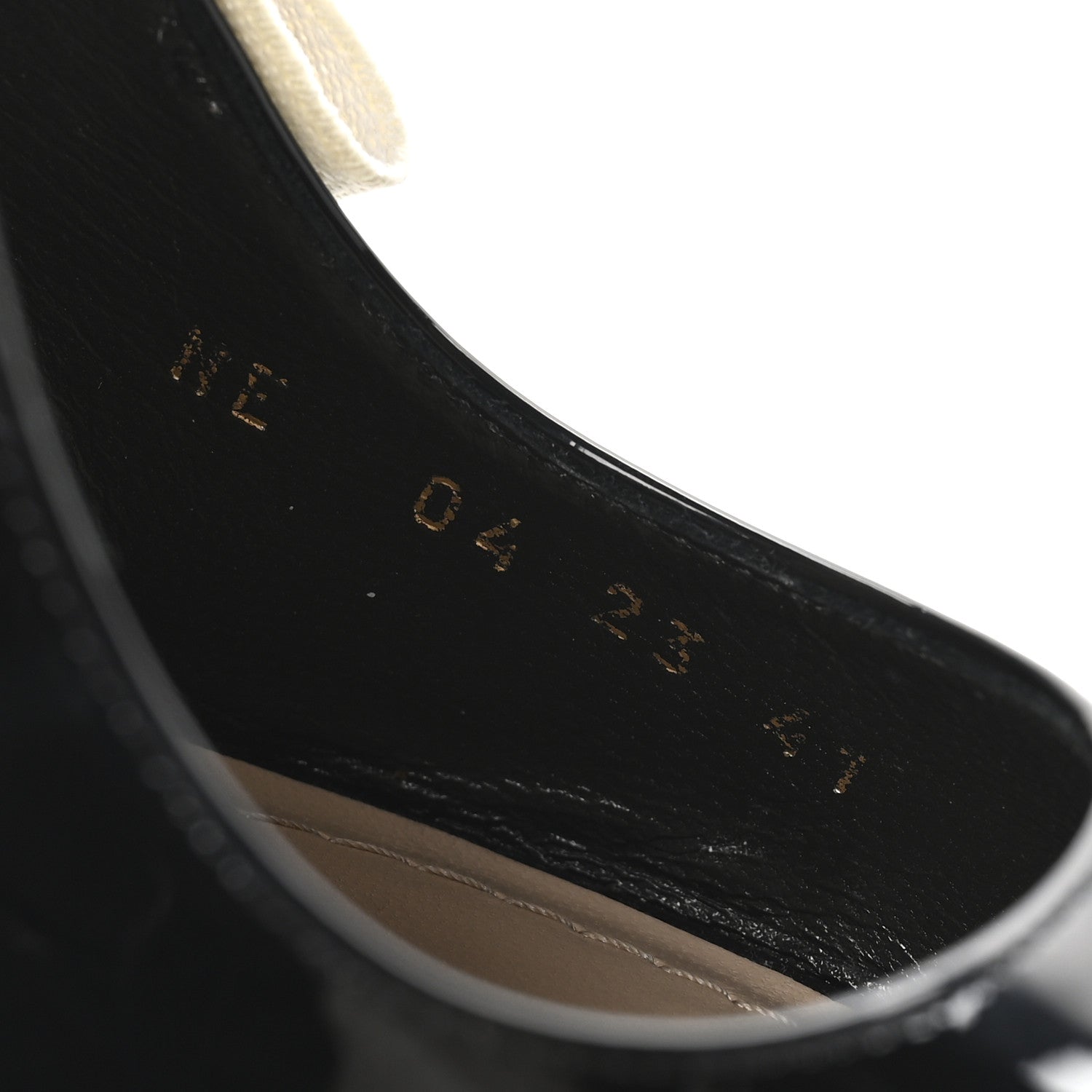 Christian Dior Patent Ribbon J'Adior Slingback 100mm Pumps 41 Black 8 of 9