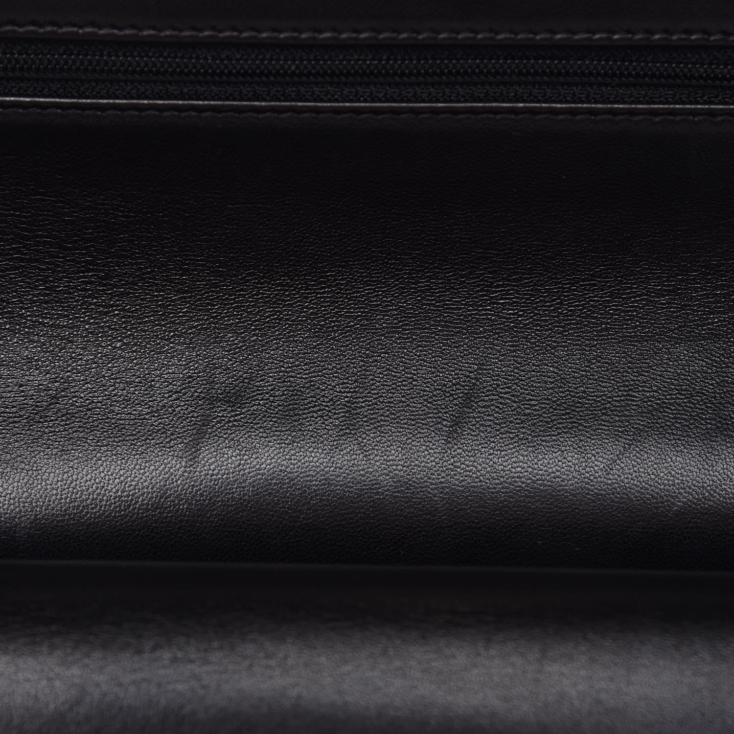 Chanel Lambskin Quilted Jumbo Double Flap Black 11 of 12