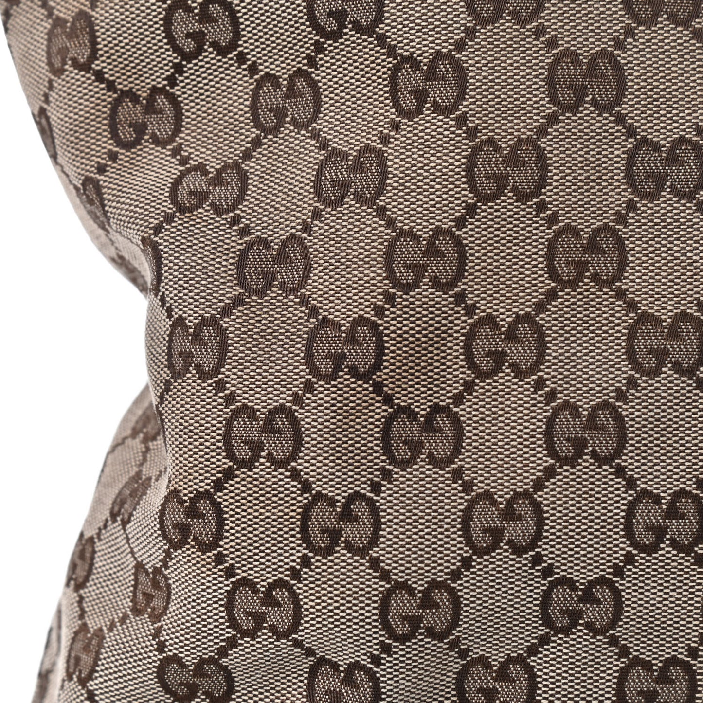 Monogram Web Large Diaper Tote Brown