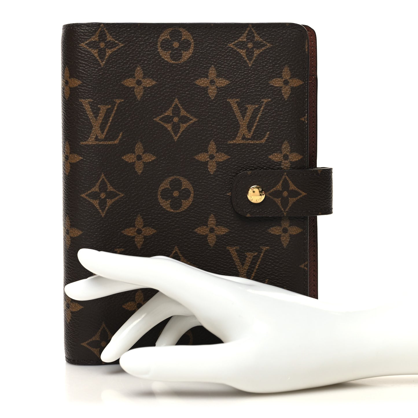Monogram Medium Ring Agenda Cover