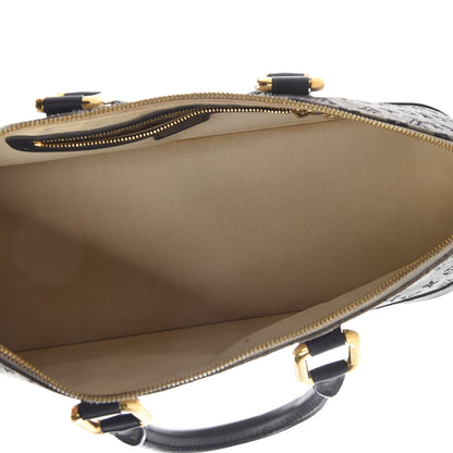 Louis Vuitton Mini Monogram Alma Long Blue 5 of 13