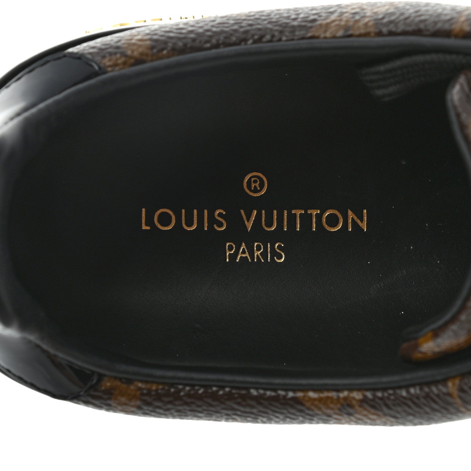 Louis Vuitton Patent Monogram Frontrow Sneakers 38 7 of 8