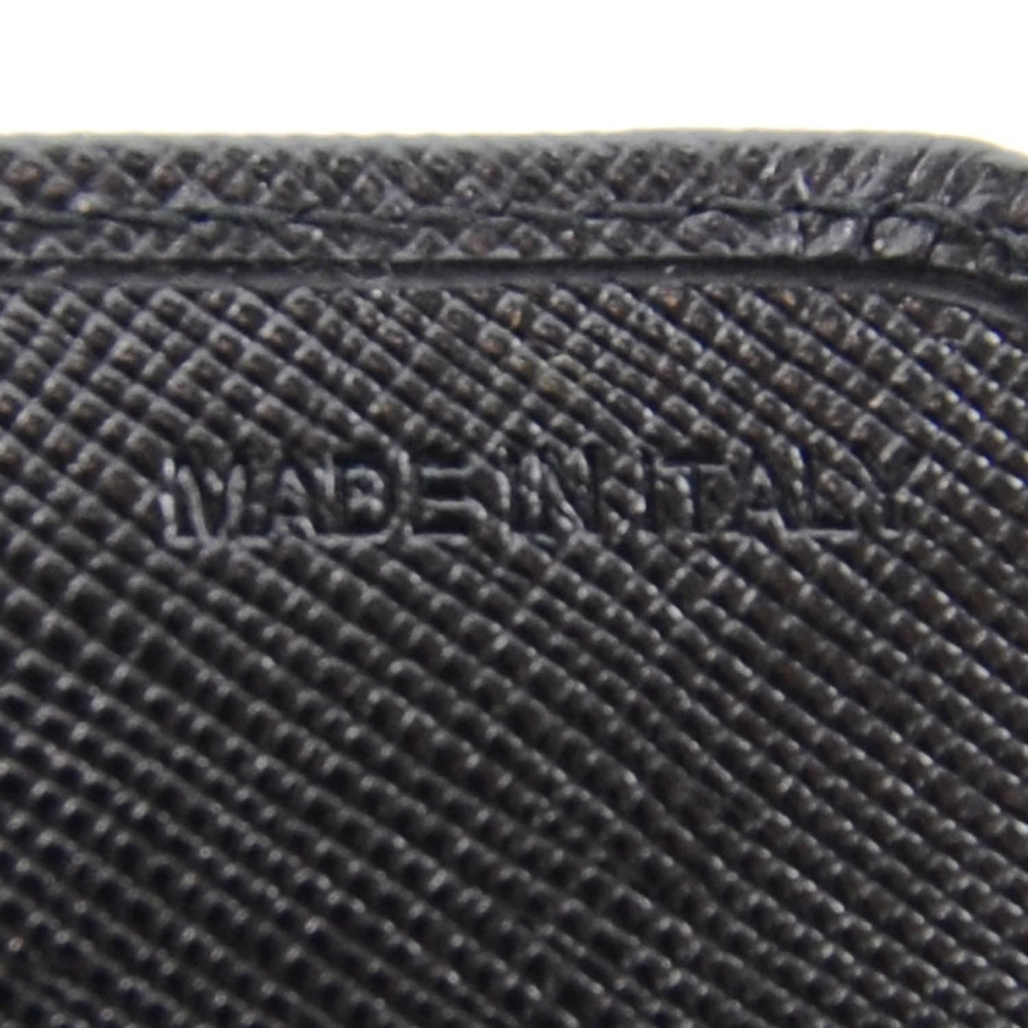 Saffiano Stones Continental Wallet Nero Black