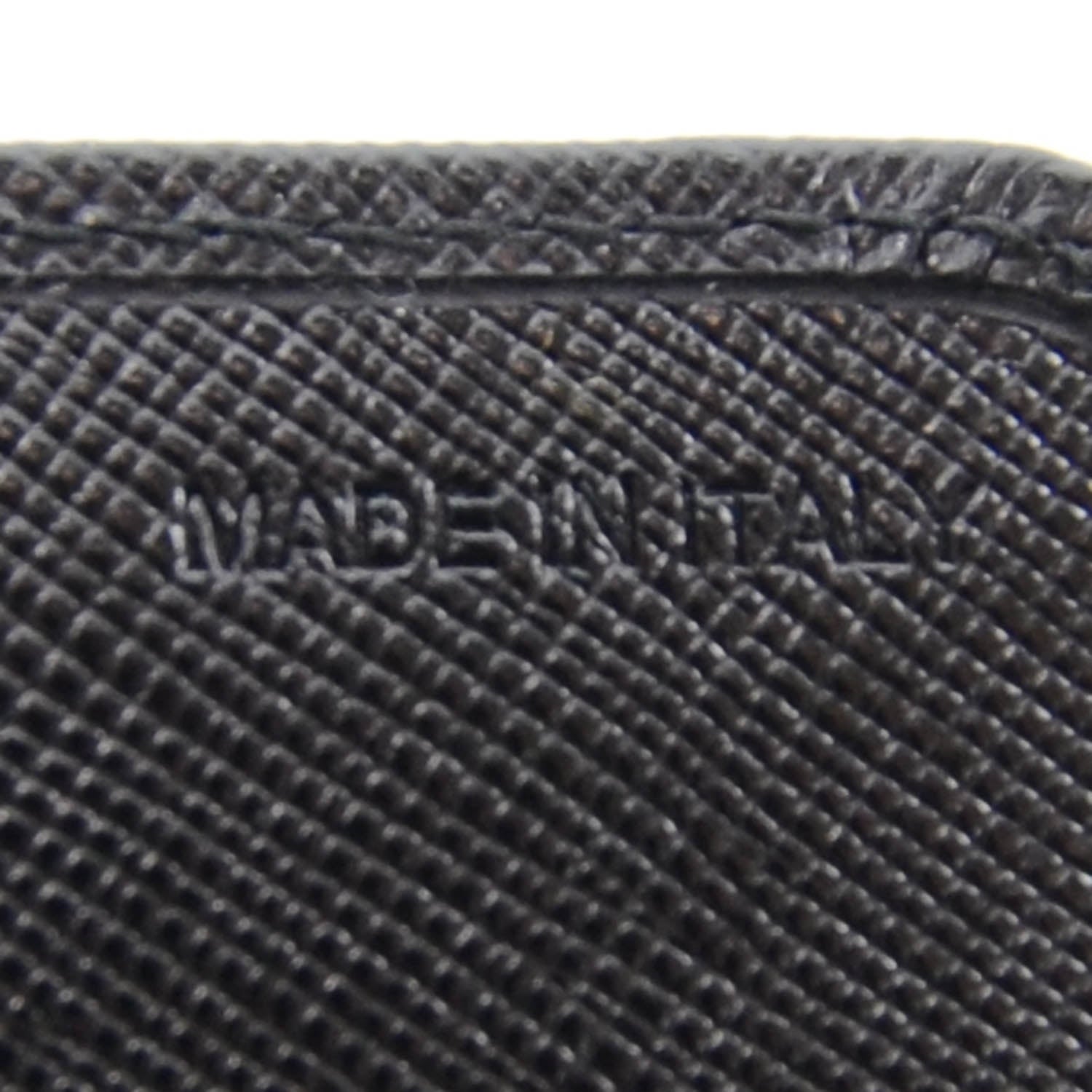 Prada Saffiano Stones Continental Wallet Nero Black 5 of 7