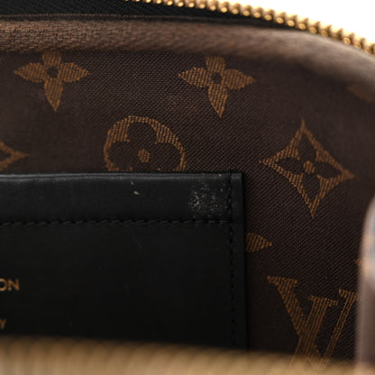 Louis Vuitton Calfskin Monogram Embossed Utility Crossbody Black 12 of 16