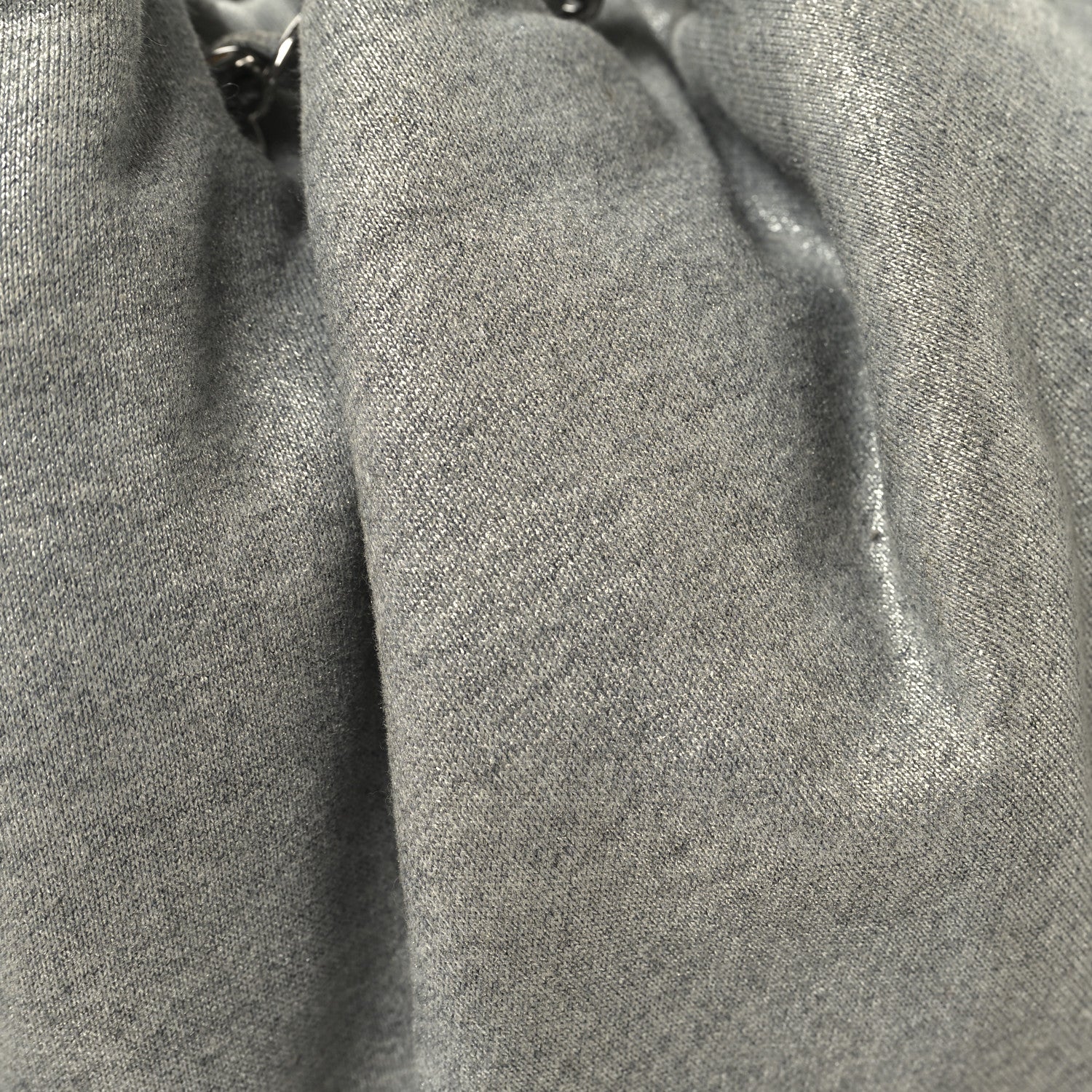 Chanel Jersey Melrose Cabas Grey 8 of 13