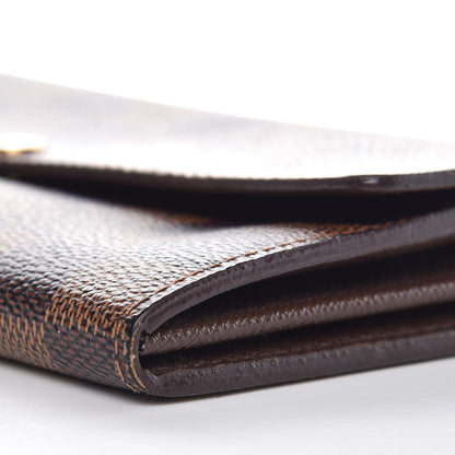 Louis Vuitton Damier Ebene Sarah Wallet 8 of 9