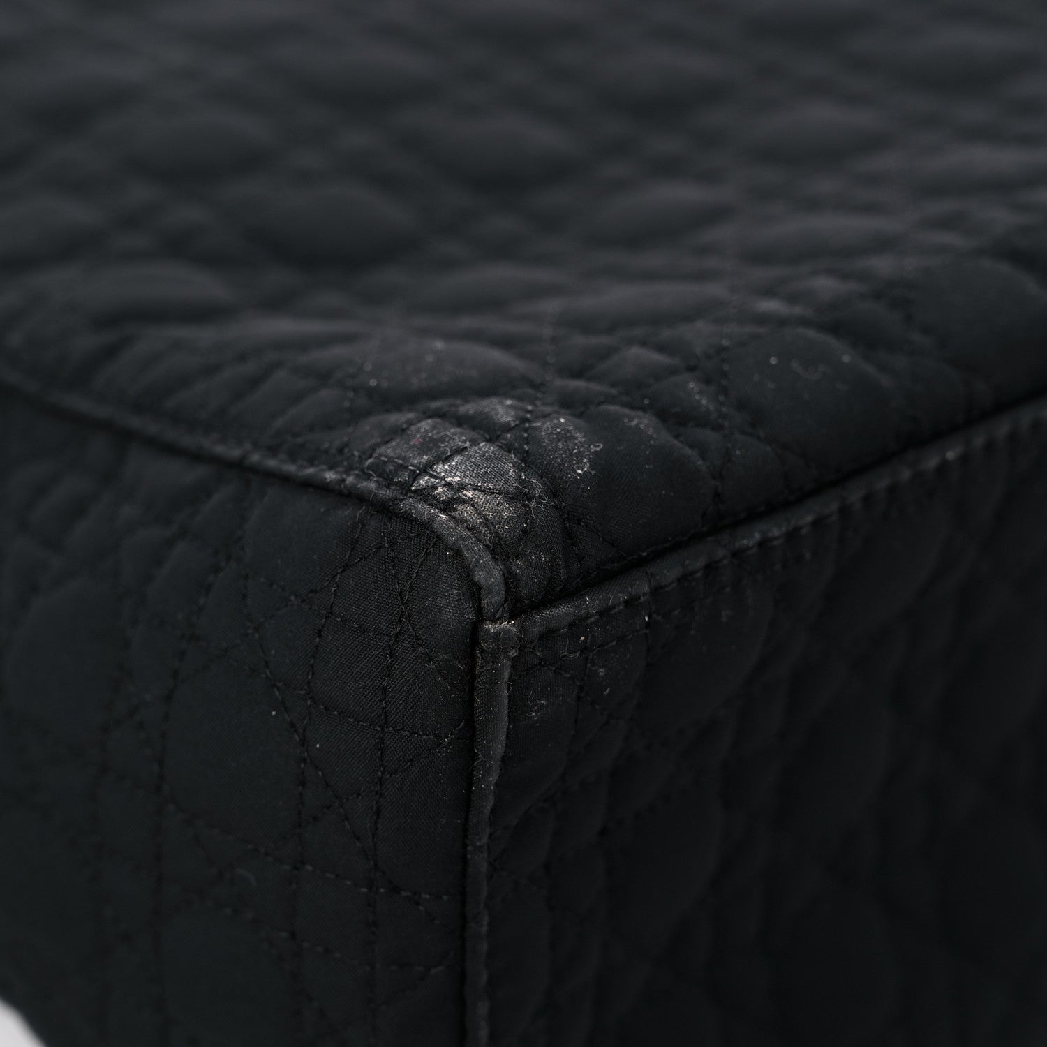 Christian Dior Nylon Cannage Large Lady Dior Black 10 of 14
