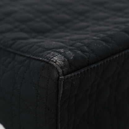 Christian Dior Nylon Cannage Large Lady Dior Black 10 of 14
