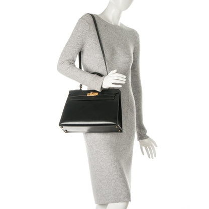 Hermes Box Kelly Sellier 32 Black 2 of 32