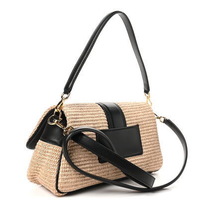 Jacquemus Raffia Effect Le Bambimou Black 3 of 9