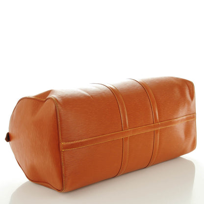 Louis Vuitton Epi Keepall 55 Cipango 5 of 9