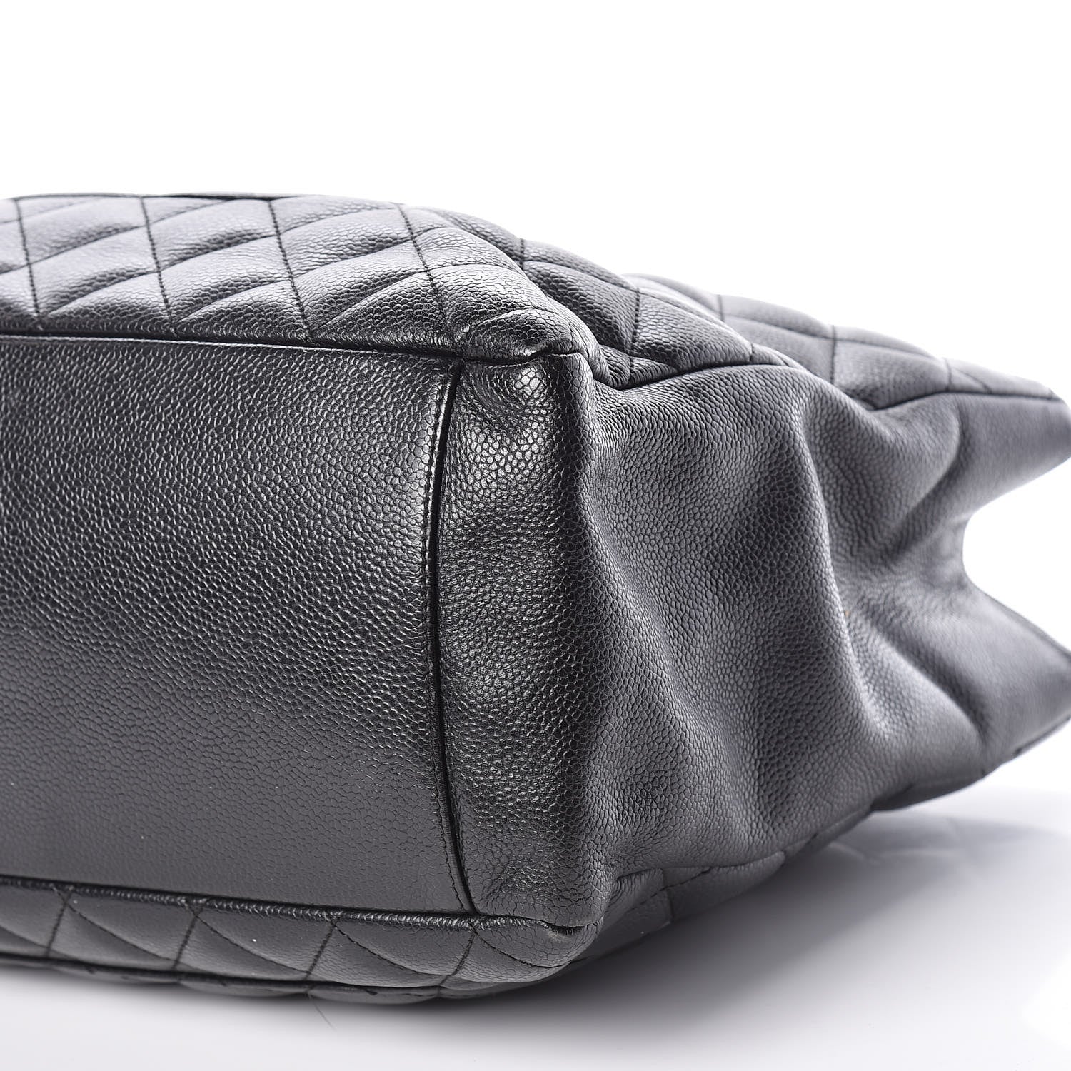 Chanel Caviar Quilted Grand Shopping Tote GST Black 6 of 9