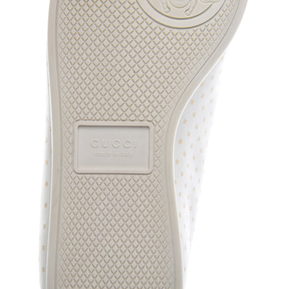 Gucci X SEGA Calfskin GUCCY Stars Womens Falacer Sneakers 37 White 8 of 10
