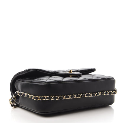 Chanel Lambskin Quilted Small My Precious Flap Black 4 of 10