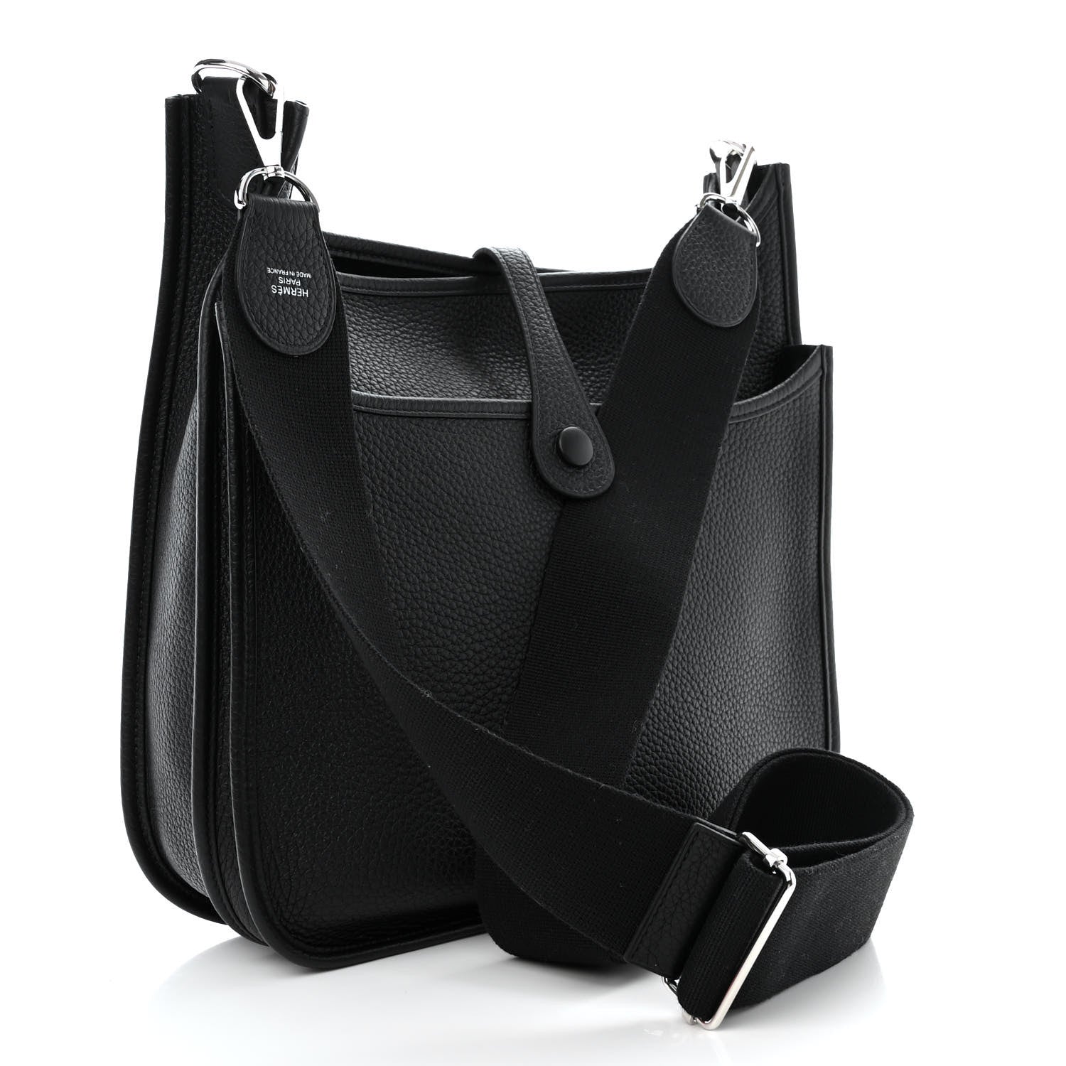 Hermes Taurillon Clemence Evelyne III PM Black 3 of 11
