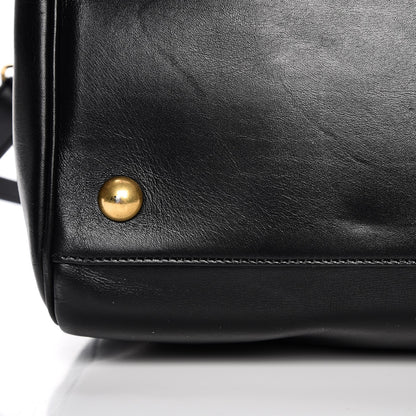 Saint Laurent Smooth Calfskin Classic Duffle 6 Bag Black 11 of 11