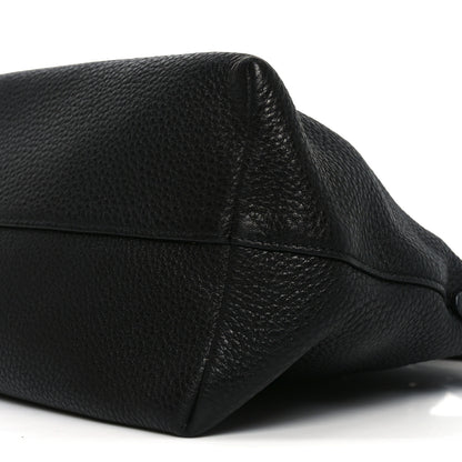 Prada Vitello Daino Small Tote Black 9 of 9
