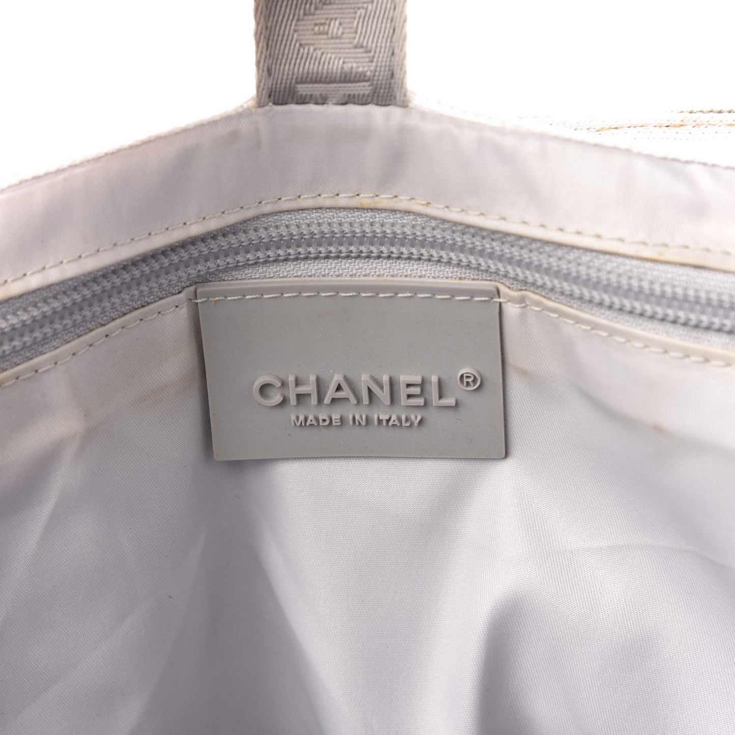 Nylon Sport Tote Grey