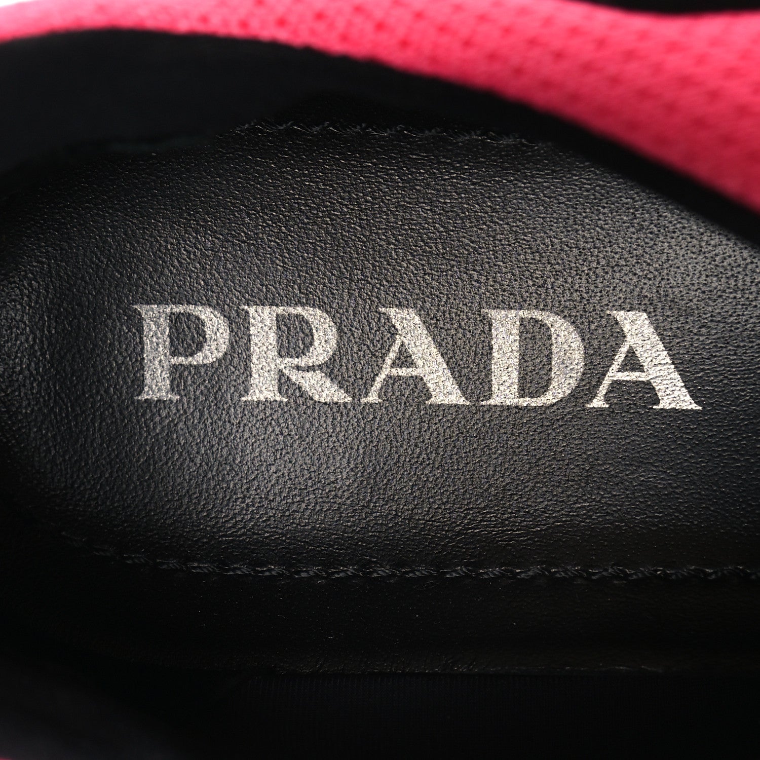 Prada Knit Cloudbust Sneakers 40 Rosa Fluo Black 8 of 8