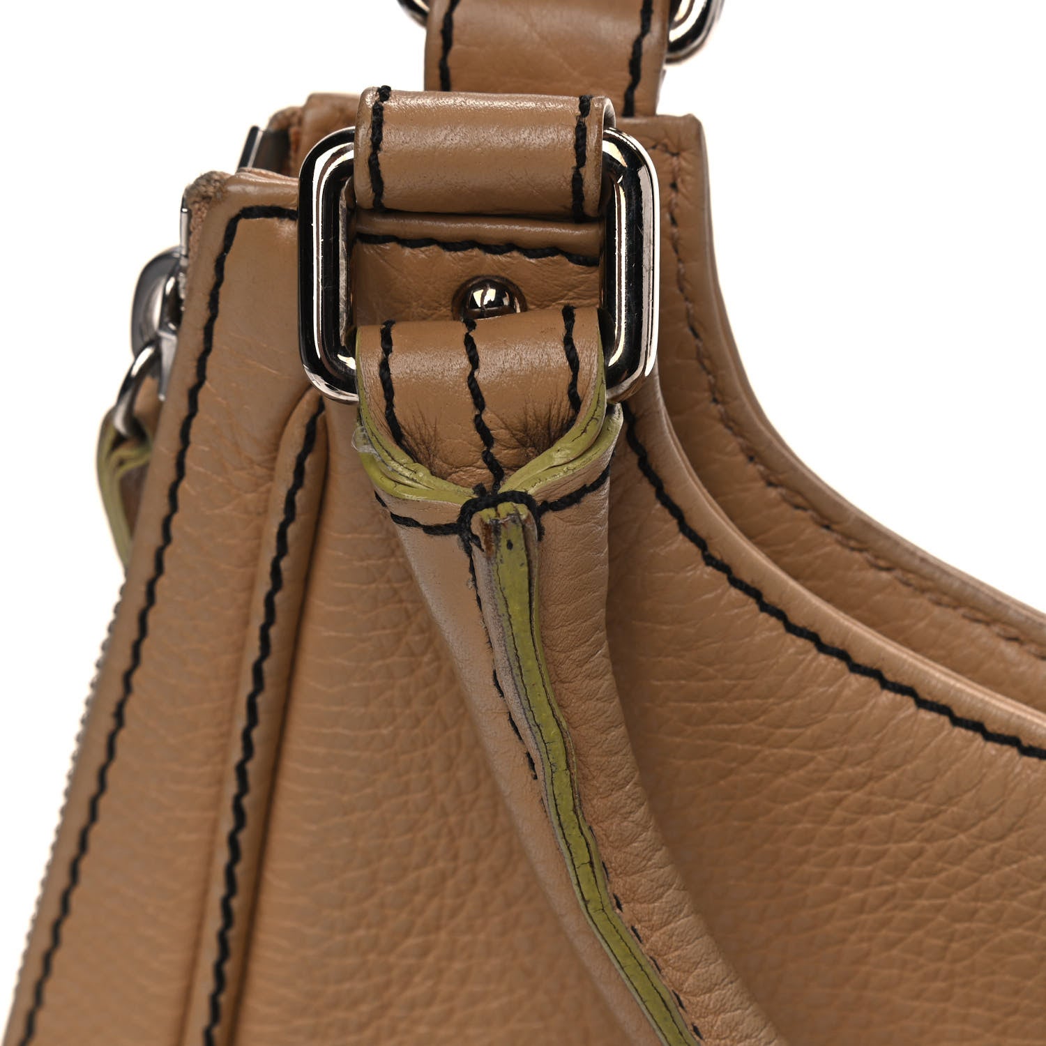 Chanel Grained Calfskin Tassel Hobo Beige 10 of 13