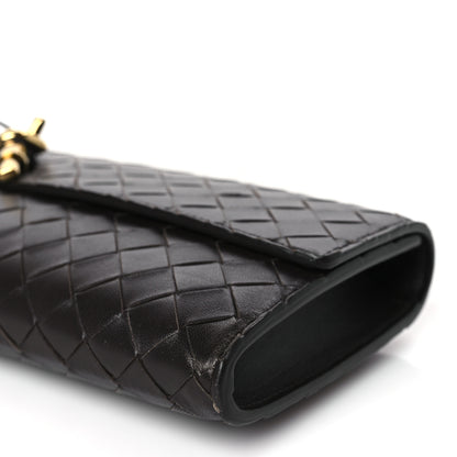 Bottega Veneta Nappa Intrecciato Long Andiamo Top Handle Clutch Fondant 8 of 8
