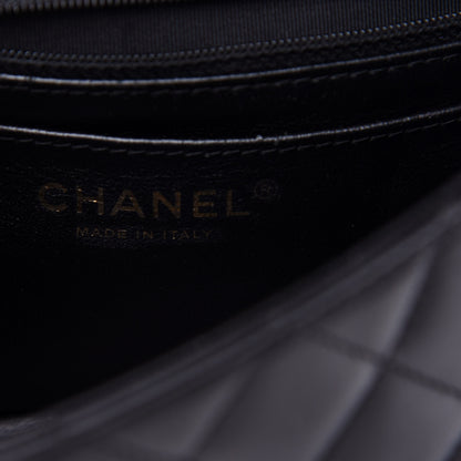 Chanel Lambskin Quilted Mini Rectangular Flap Black 6 of 10