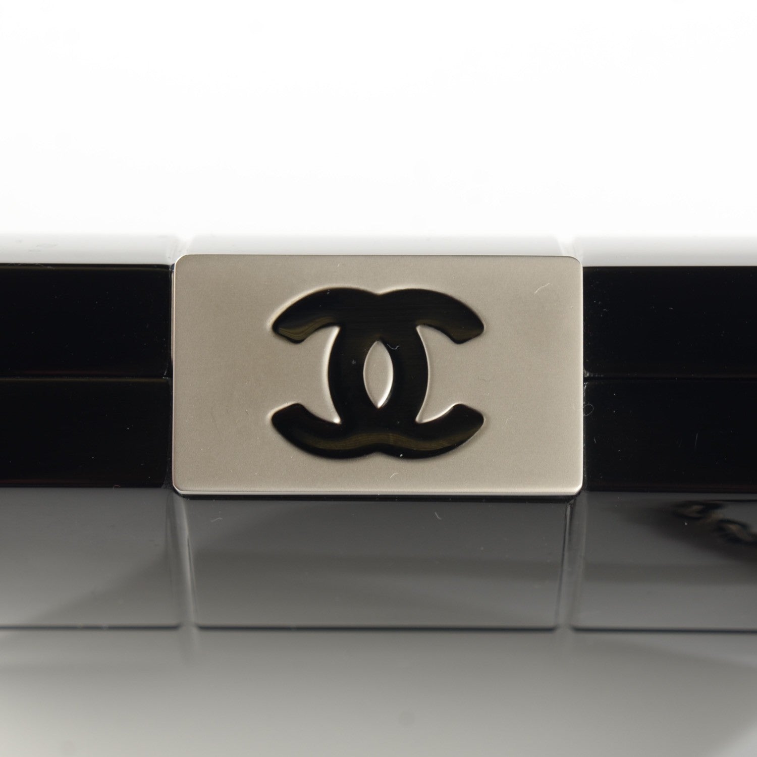 Chanel Lucite Miniaudiere Clutch Black 9 of 9
