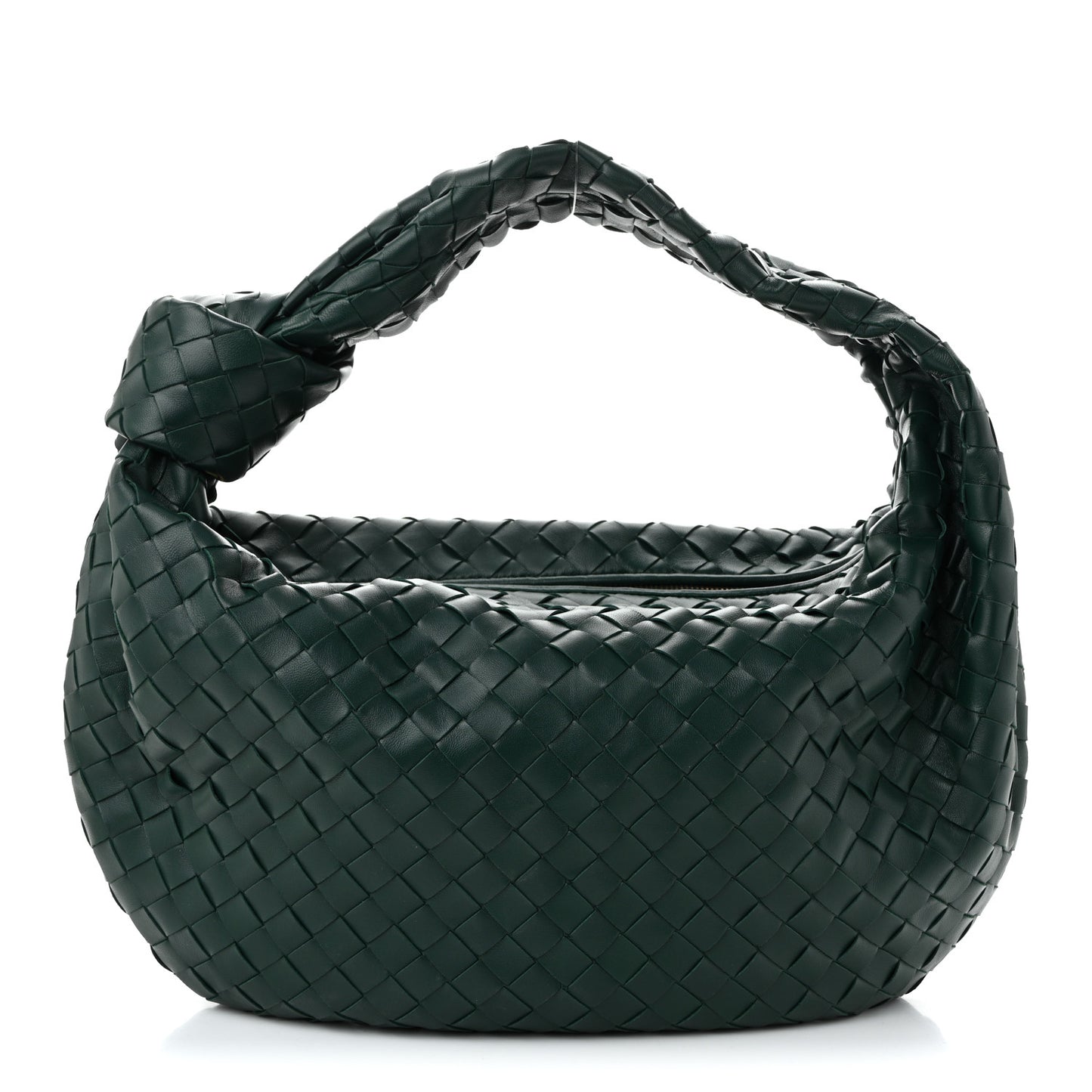 Nappa Intrecciato Small Jodie Hobo Raintree