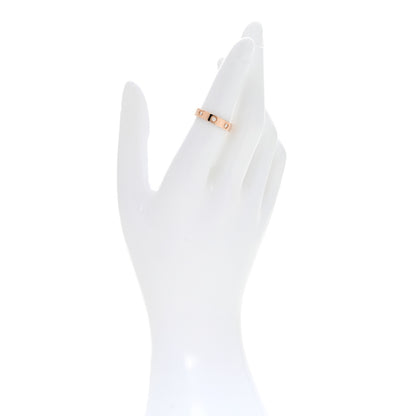 Cartier 18K Pink Gold 8 Diamond 4mm LOVE Wedding Band Ring 52 6 2 of 4