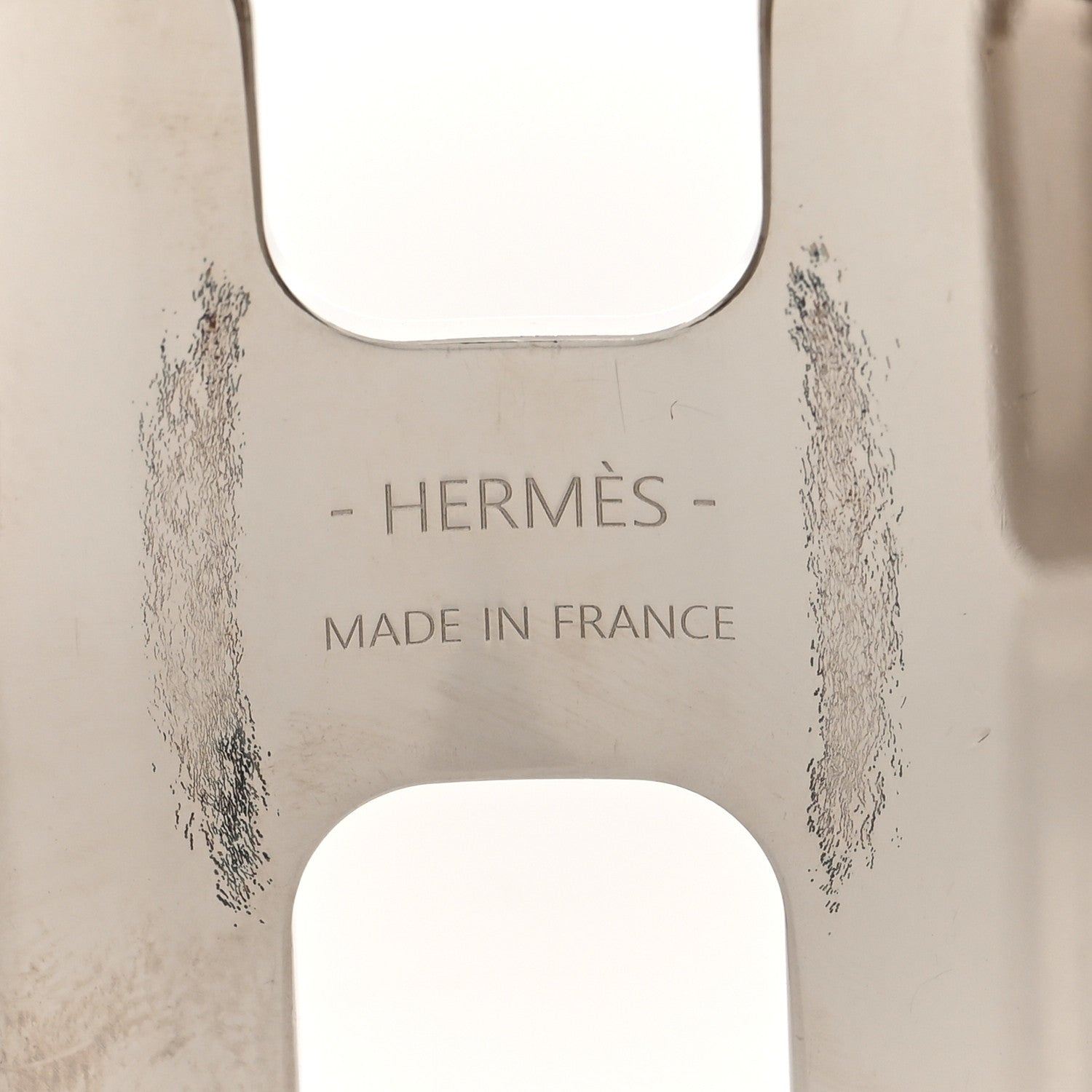Hermes Chamkila Chevre Olympe Cuff Bracelet Rose Shocking 4 of 4