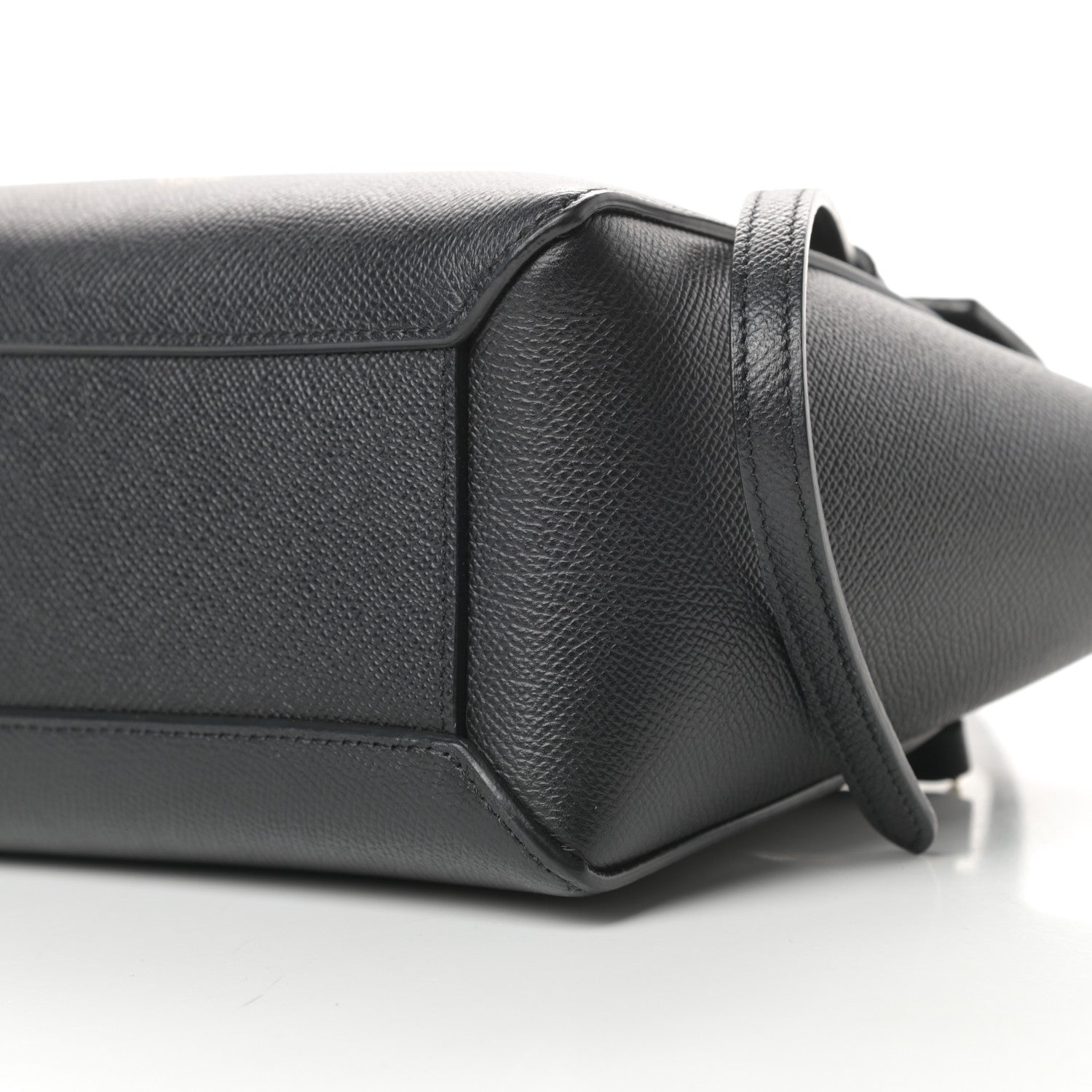 Celine Grained Calfskin Nano Belt Bag Black 10 of 10