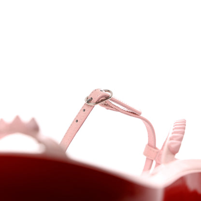 Christian Louboutin Patent So Me 100 Sandals 37 Pink 8 of 14