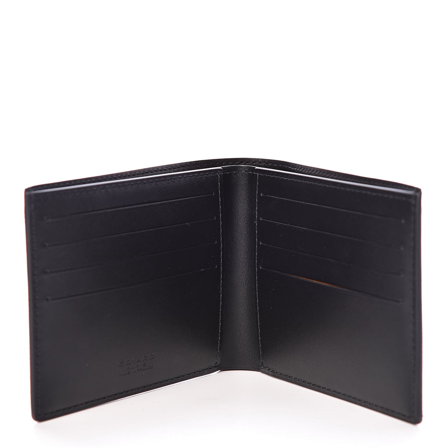 Goyardine Bi-Fold Victoire PM Wallet Black
