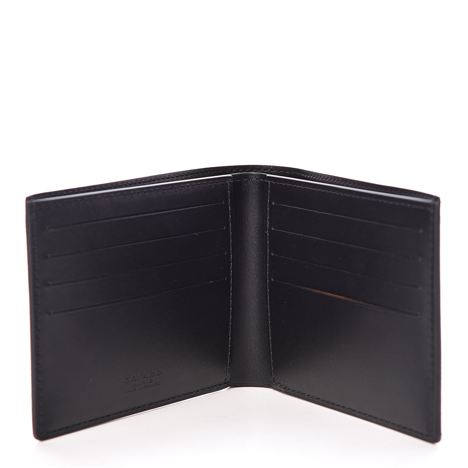 Goyard Goyardine Bi-Fold Victoire PM Wallet Black 5 of 7