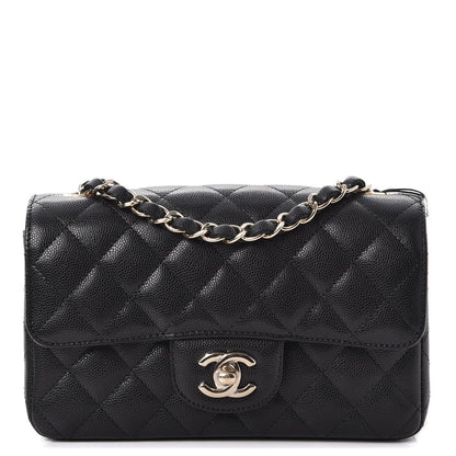 Chanel Caviar Quilted Mini Rectangular Flap Black 1 of 8