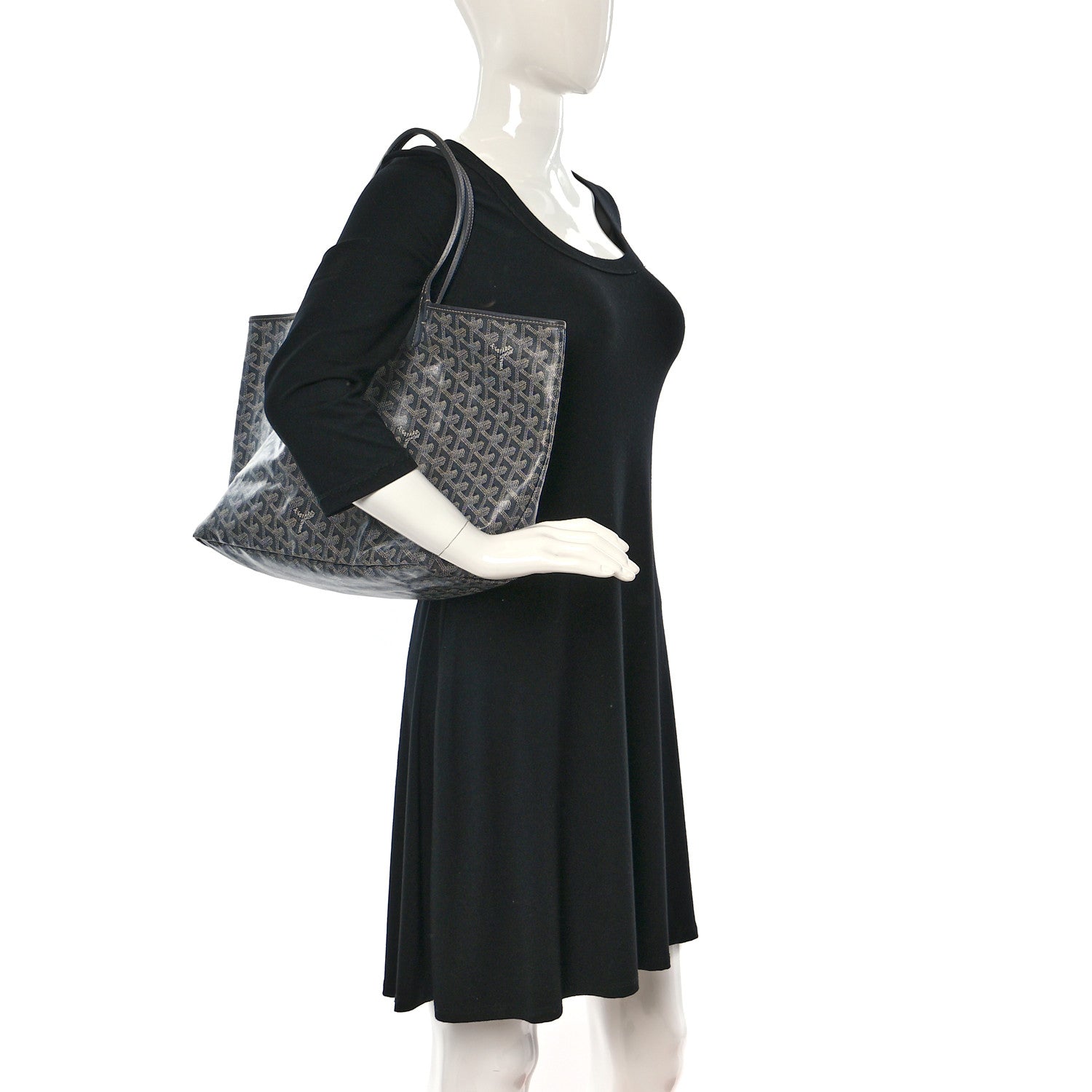 Goyard Goyardine Saint Louis PM Grey 3 of 12