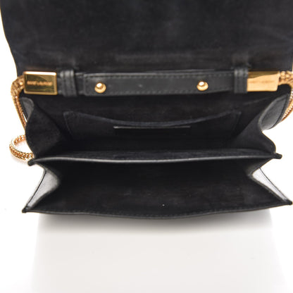 Saint Laurent Calfskin Small Classic Y Satchel Bag Black 5 of 7