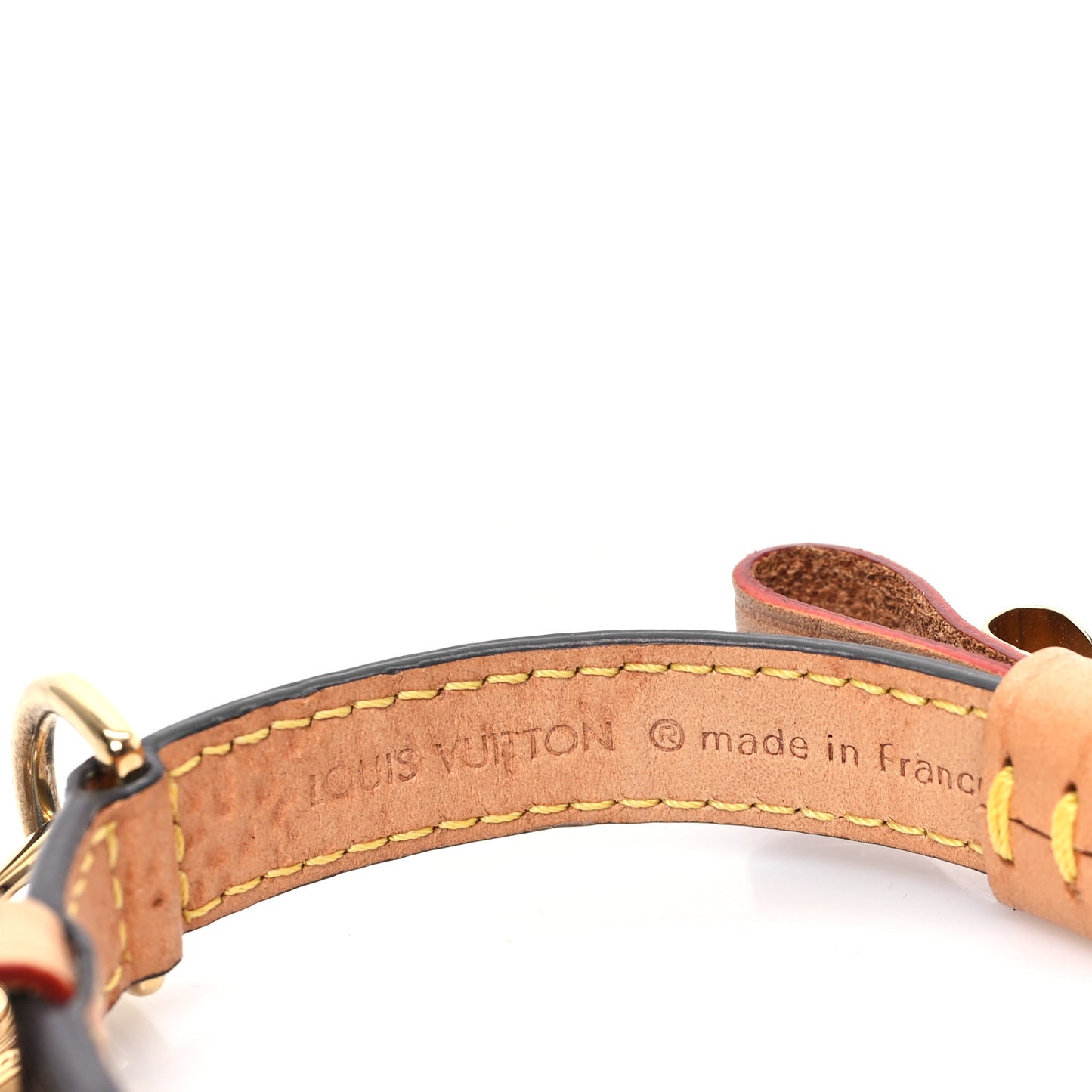 Monogram Baxter Dog Collar XS