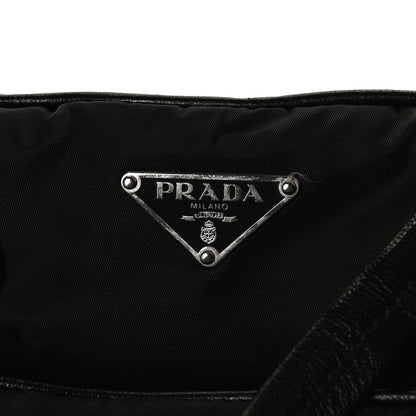 Prada Tessuto Nylon Shoulder Bag Black 10 of 10