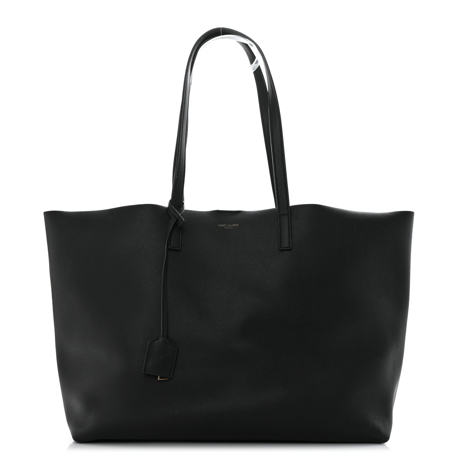 Saint Laurent Calfskin Large Shopping Tote Black 1 of 12