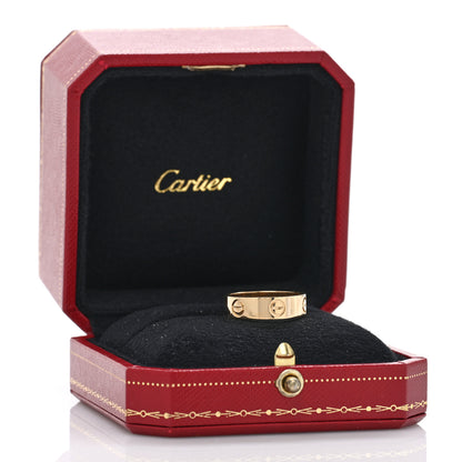 Cartier 18K Yellow Gold 5.5mm LOVE Ring 54 7 5 of 5