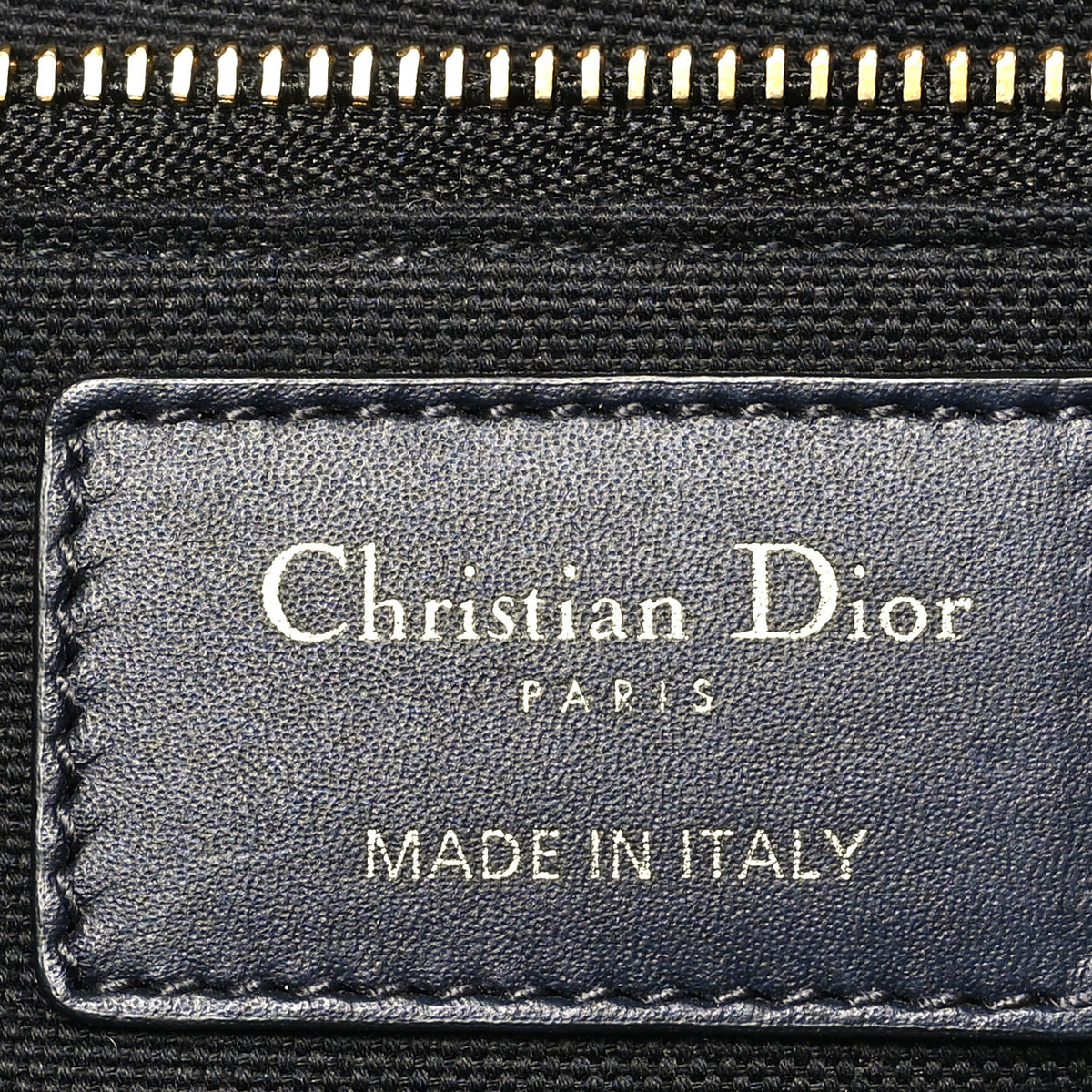 Christian Dior Oblique 30 Montaigne Flap Bag Blue 6 of 10