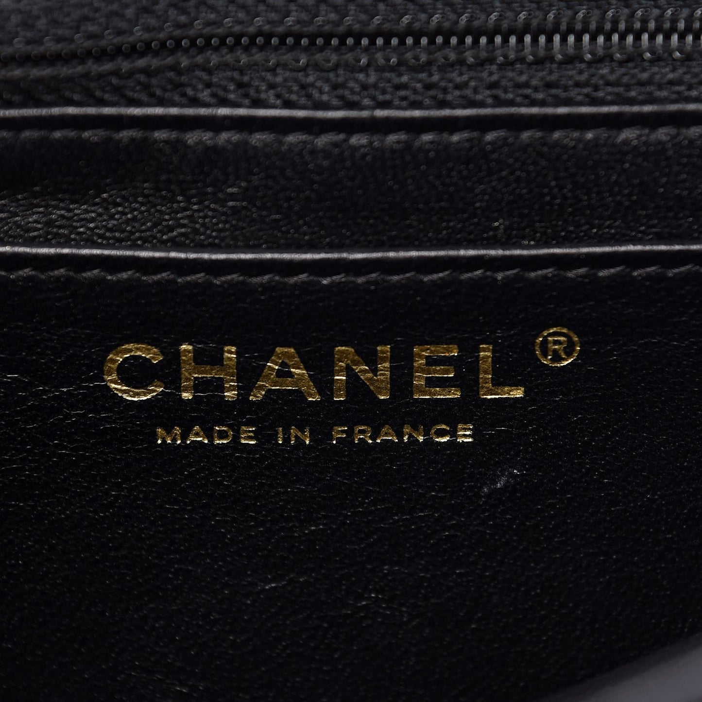 Caviar Quilted Jumbo Single Flap Black