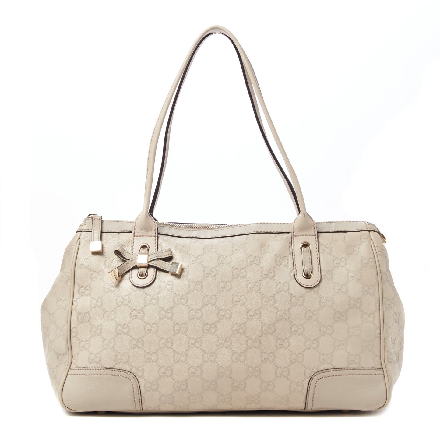 Guccissima Medium Princy Tote Off White