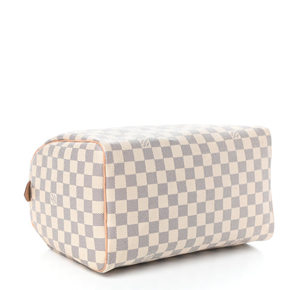 Louis Vuitton Damier Azur Speedy 30 4 of 9