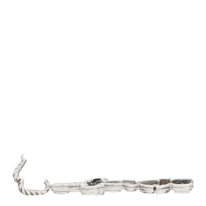 David Yurman Sterling Silver Diamond Blue Topaz Turquoise Iolite Mosaic Cross Pendant 5 of 5