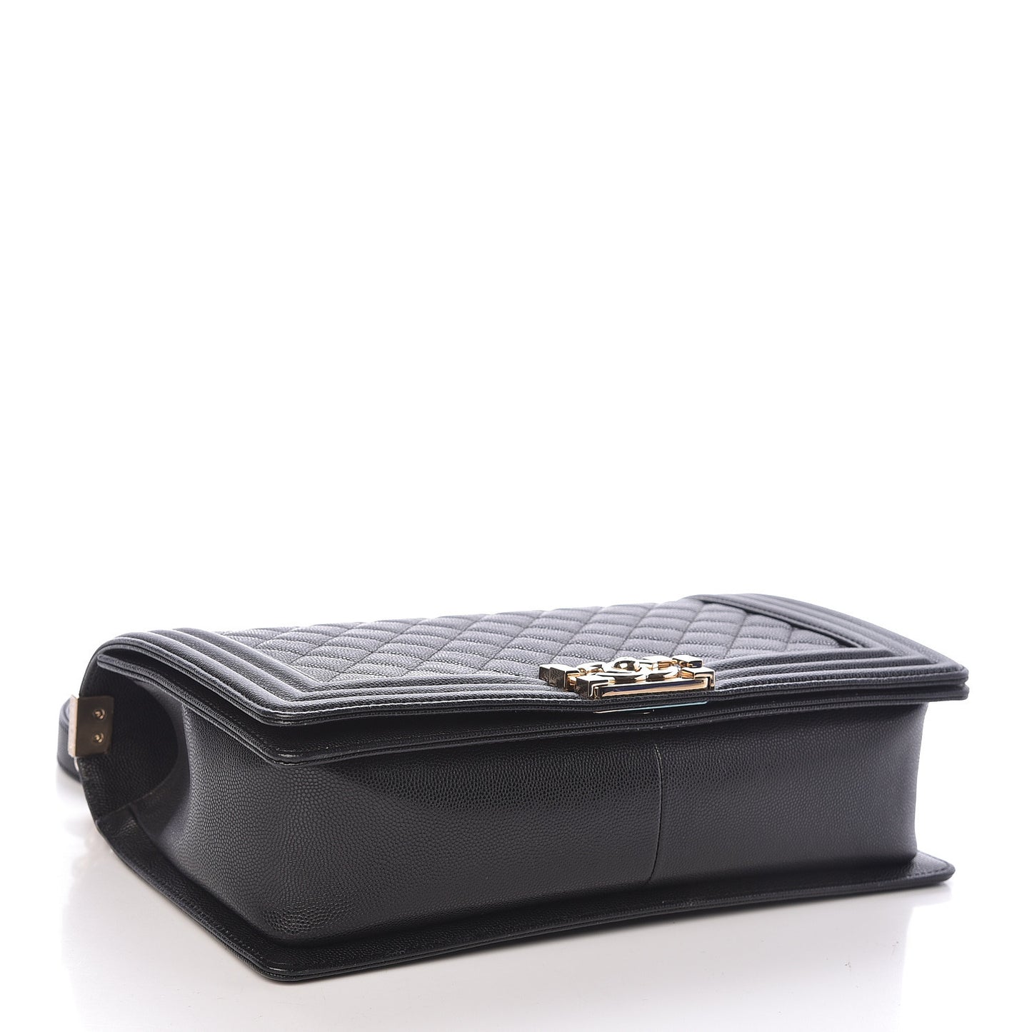 Caviar Quilted New Medium Boy Flap Black