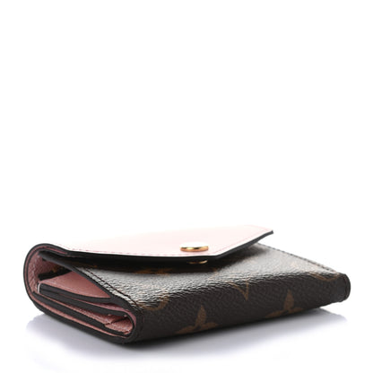 Louis Vuitton Monogram Zoe Wallet Rose Ballerine 3 of 6